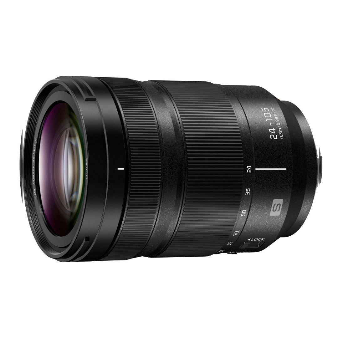 Panasonic Lumix S 24-105mm f/4 Macro O.I.S. Lens, L-Mount (Certified Refurbished)
