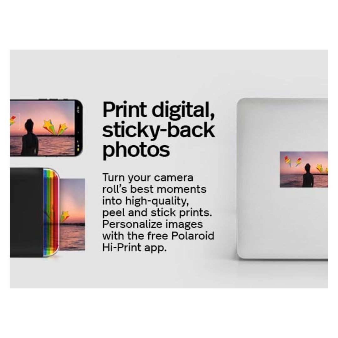 Polaroid 2x3 Sticky-Backed Paper Cartridge for Polaroid Hi-Print Pocket Photo Printer (20-Sheets)