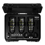 DZOFilm Catta Ace FF 18-35mm, 35-80mm, and 70-135mm T2.9 Cine 3-Lens Bundle (PL and EF, Black)