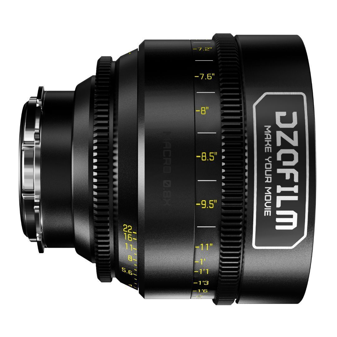 DZOFilm Gnosis 24mm VV T2.8 Macro Cine Lens with 0.8x Magnification (LPL, PL, EF, Black)
