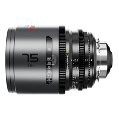 DZOFilm Pavo 75mm T2.1 2x Anamorphic Lens with PL or EF Mount (Space Gray and Black)