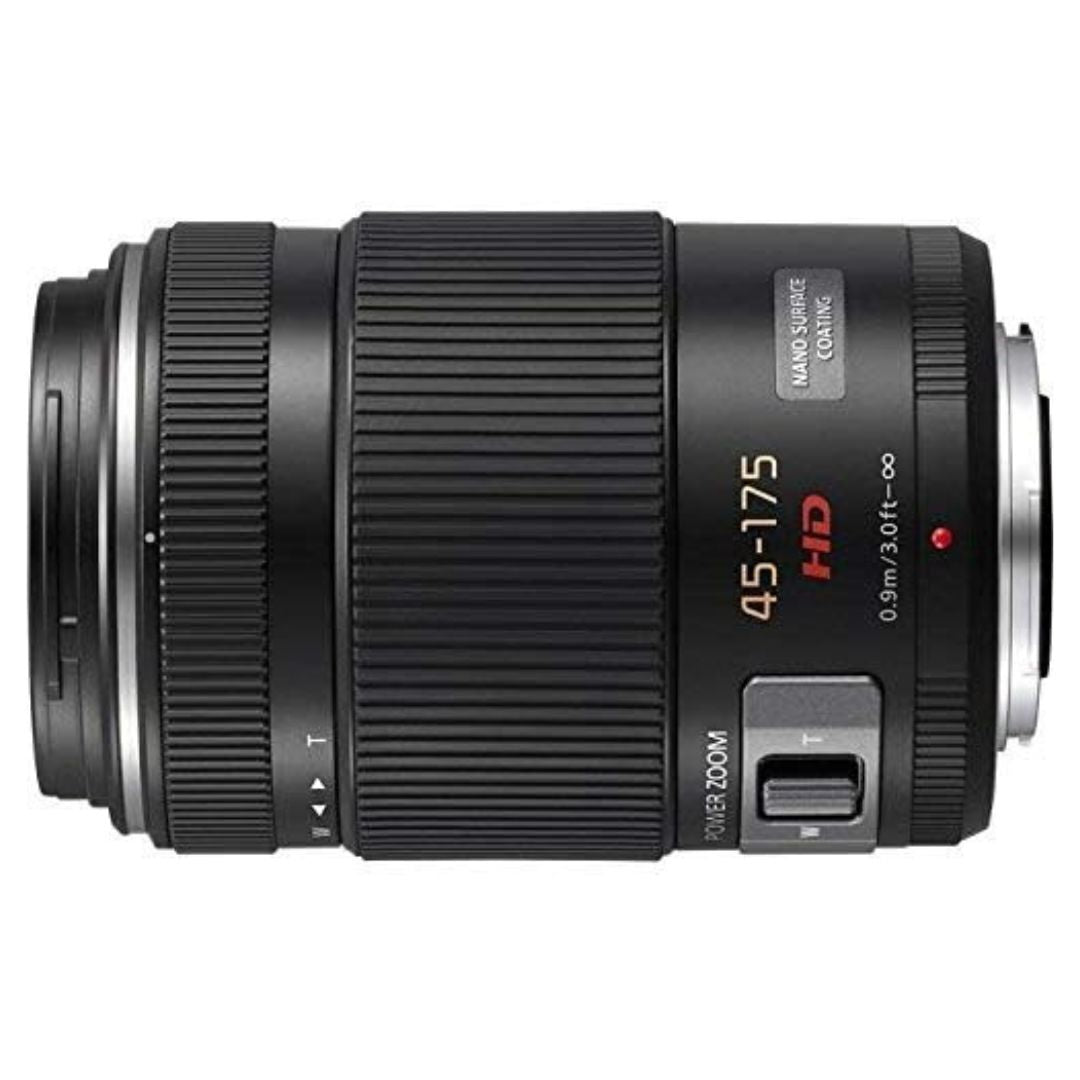 Panasonic LUMIX G X VARIO PZ 45-175mm f/4-5.6 ASPH Power O.I.S. Lens, Black (Certified Refurbished)