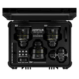 DZOFilm 24mm, 32mm, and 65mm VV T2.8 Macro Cine 3-Lens Kit with 16-Blade Iris (LPL, PL, EF, Black)