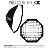 Profoto OCF Compact and Lightweight 3-Feet Softbox Octa with SoftGrid 50-Degree 3-Feet Octa Bundle