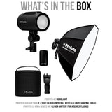 Profoto A2 Monolight with Clic Softbox 2.7-Feet Octa and A-Series Mk II Li-Ion Battery Bundle