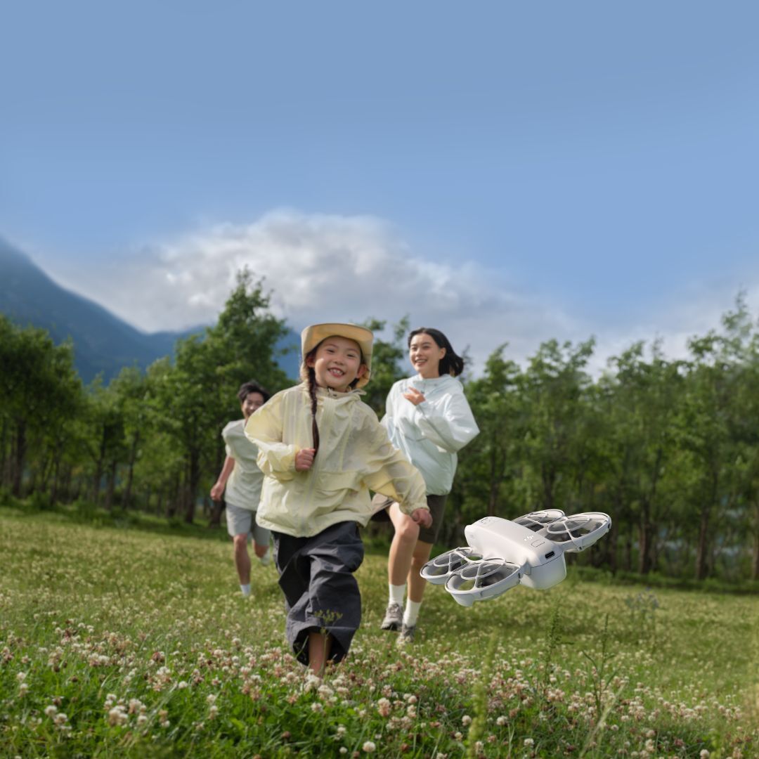 DJI Neo Palm-Sized Lightweight Drone with 1/2-Inch Image Sensor and Six Intelligent Shooting Modes
