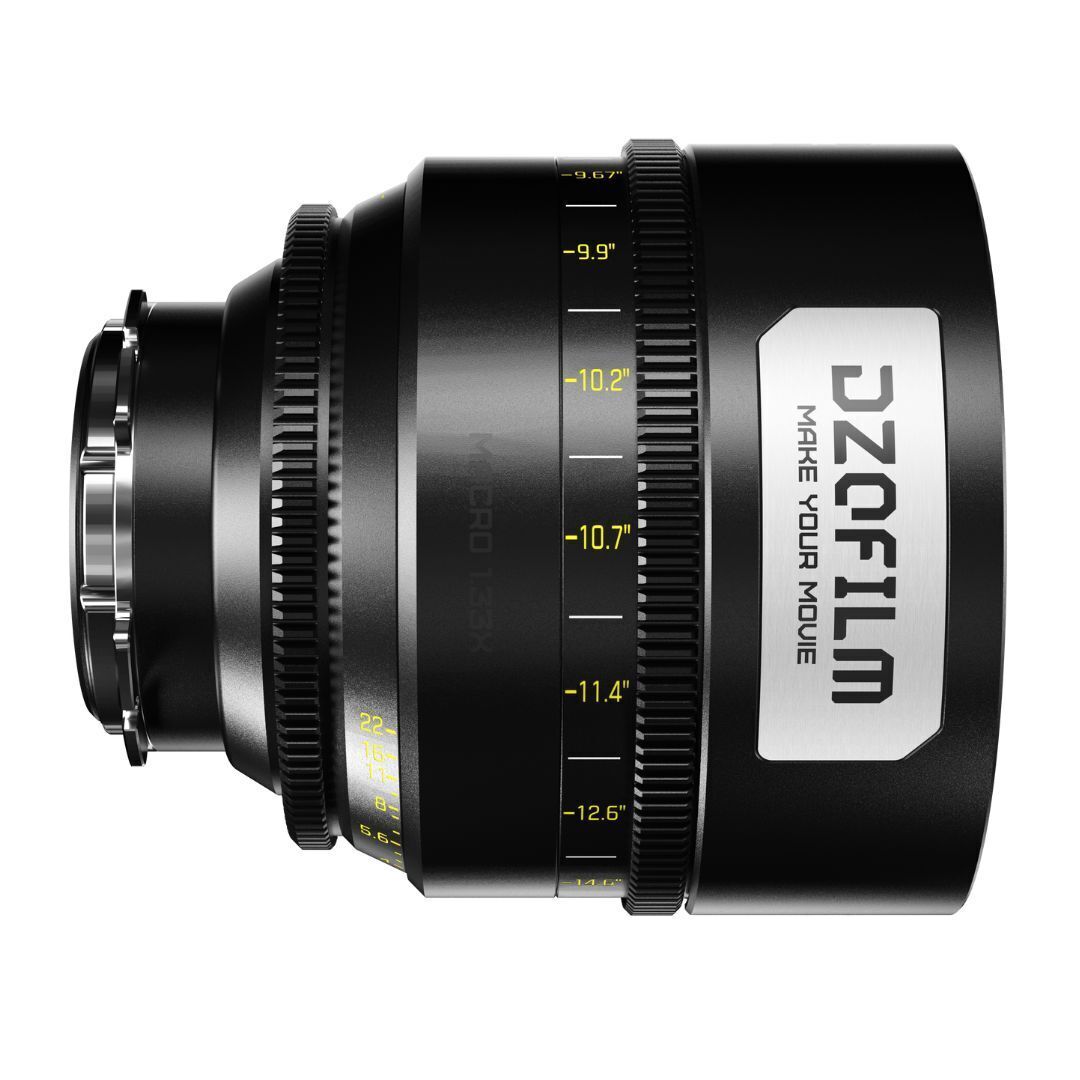 DZOFilm Gnosis 65mm VV T2.8 Macro Cine Lens with 1.33x Magnification (LPL, PL, EF, Black)