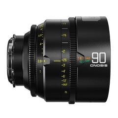 DZOFilm Gnosis 90mm VV T2.8 Macro Cine Lens with 1.5x Magnification (LPL, PL, EF, Black)
