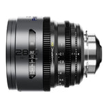 DZOFilm PAVO 28mm Anamorphic 2x T2.1 Blue Coating PL or EF Mount Lens (Space Gray and Black)