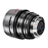 DZOFilm PAVO 28mm Anamorphic 2x T2.1 Neutral Coating PL or EF Mount Lens (Space Gray and Black)