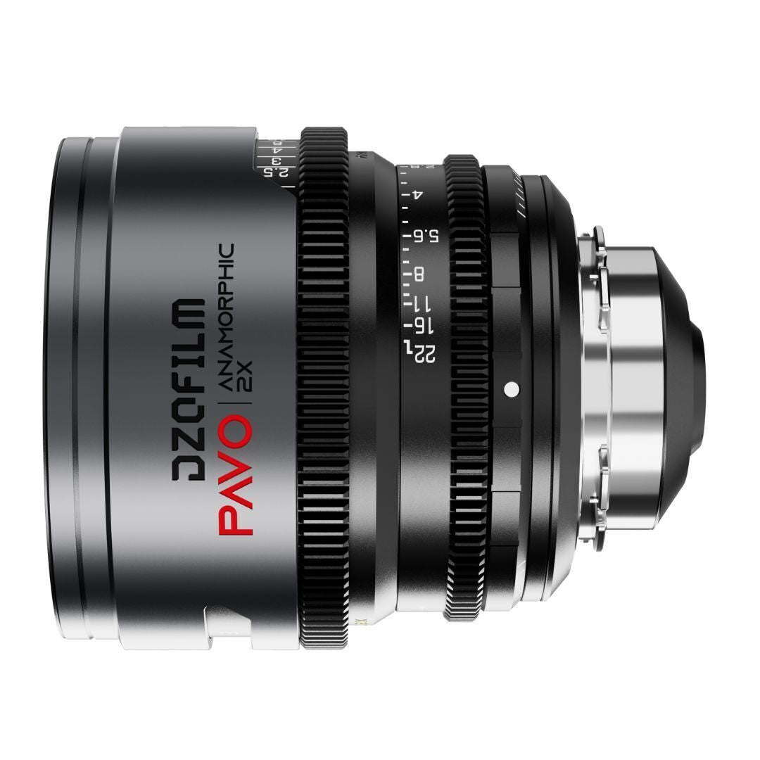 DZOFilm PAVO 28mm Anamorphic 2x T2.1 Neutral Coating PL or EF Mount Lens (Space Gray and Black)