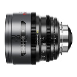 DZOFilm PAVO 28mm Anamorphic 2x T2.1 Neutral Coating PL or EF Mount Lens (Space Gray and Black)