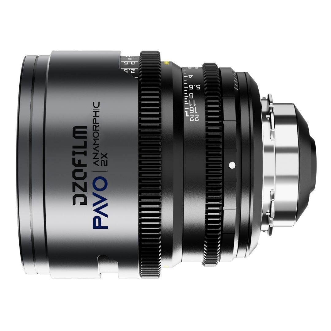 DZOFilm PAVO 32mm Anamorphic 2x T2.1 Blue Coating PL or EF Mount Lens (Space Gray and Black)