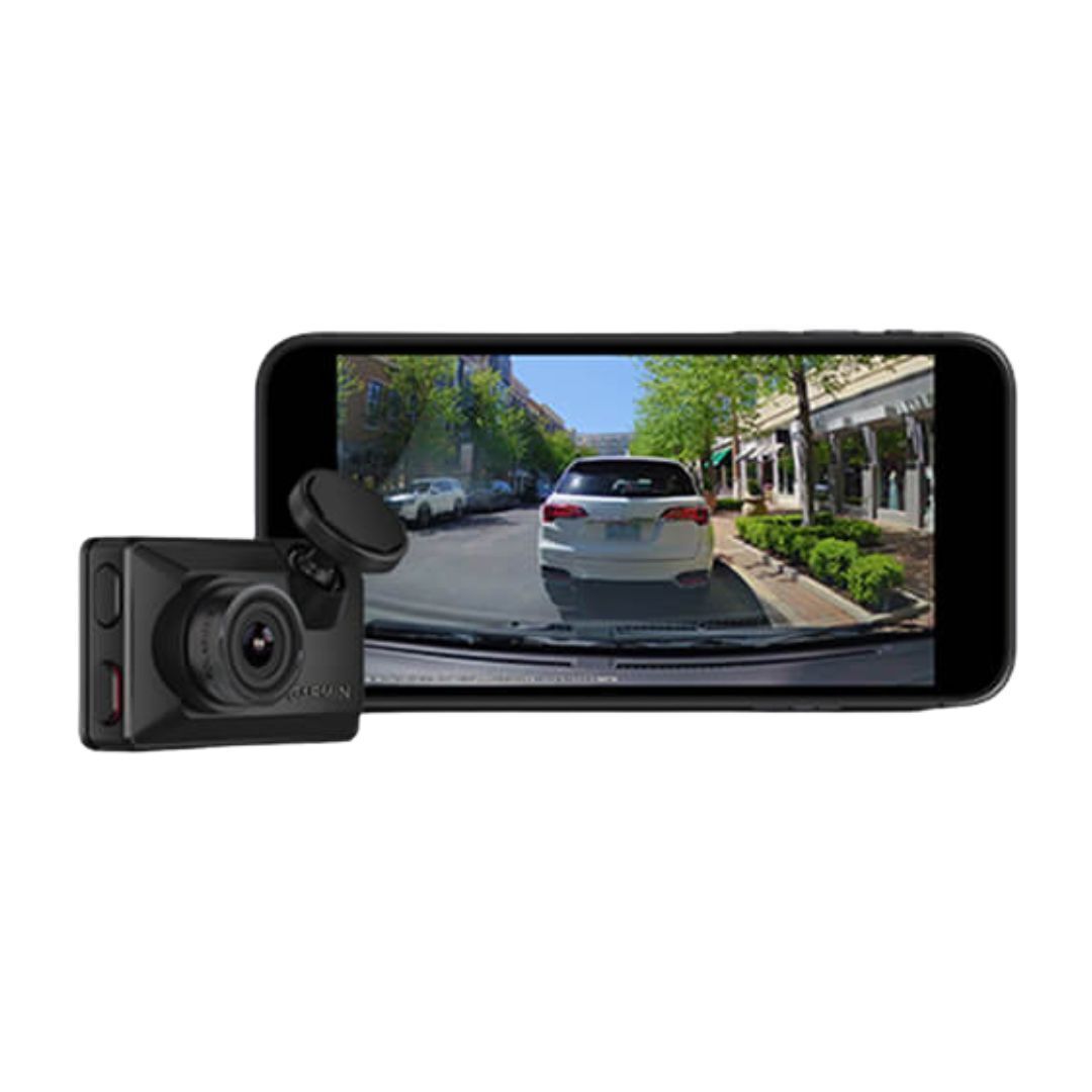 Garmin Dash Cam X310 Compact 4K Camera with 140-Degree Field of View and Voice Control (Black)