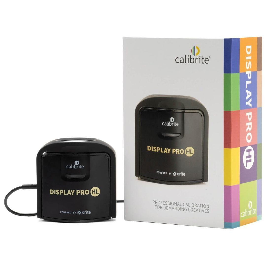 Calibrite Display Pro HL Colorimeter with Calibrite Profiler Software and Ambient Light Measurement