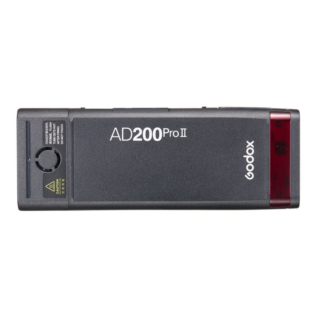 Godox AD200 PRO II TTL Pocket Flash Kit with H200J II, H200 II Flash Heads and Color Screen Display