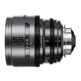 DZOFilm PAVO 55mm Anamorphic 2x T2.1 Blue Coating and PL or EF Mount Lens (Space Gray and Black)