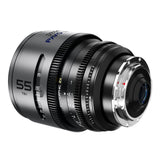 DZOFilm PAVO 55mm Anamorphic 2x T2.1 Blue Coating and PL or EF Mount Lens (Space Gray and Black)