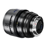 DZOFilm Pavo 2x Anamorphic T2.1 and T2.4 3-Lens Set with Blue Coating (Space Gray and Black)