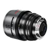 DZOFilm PAVO 55mm Anamorphic 2x T2.1 Neutral Coating and PL or EF Mount Lens (Space Gray and Black)