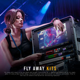 Blackmagic Design 15.6-Inch SmartView 4K G3 Broadcast Monitor with SMPTE 2110 (Deep Black) Bundle