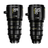 DZOFilm Tango 18-90mm T2.9 and 65-280mm T2.9-4 S35 Zoom Lens Bundle with PL or EF Mount (Black)