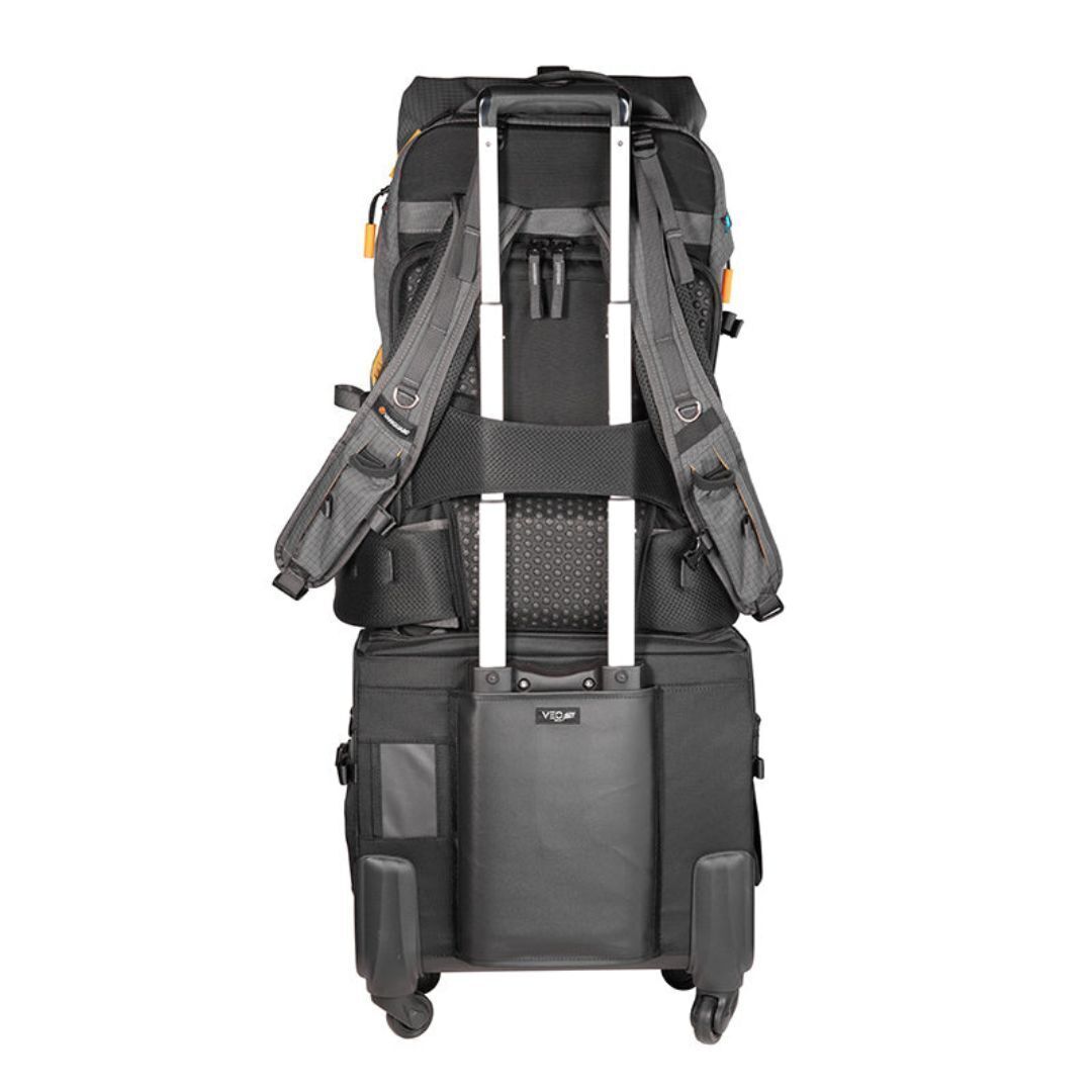 Vanguard VEO Active 53 Camera Backpack with USB Charger Connection and Ergonomic Design (Dark Gray)