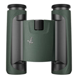 SWAROVSKI OPTIK 10x25 CL Pocket Binocular with Long Eye Relief (Green, Wild Nature Field Bag)