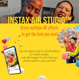 Fujifilm Instax Mini Link 3 Compact Smartphone Printer with Instax AiR Studio App (Clay White)