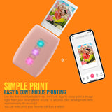 Fujifilm Instax Mini Link 3 Compact Smartphone Printer with Instax AiR Studio App (Rose Pink) Bundle