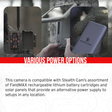 Stealth Cam 36MP Fusion Max Cellular Trail Camera with FieldMax Max-Pak Battery Bundle