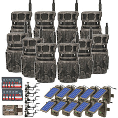 Stealth Cam Revolver 40MP Pro 360-Degree Cellular Trail Camera with Threaded Mount (10-Pack) Bundle
