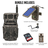 Stealth Cam Revolver 40MP Pro 360-Degree Cellular Trail Camera with 1/4-Inch Threaded Mount Bundle