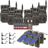Stealth Cam Revolver 40MP Pro 360-Degree Cellular Trail Camera with Threaded Mount (6-Pack) Bundle
