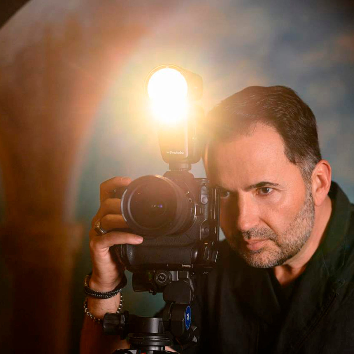 Profoto A10 On-Camera Flash Light with Profoto 2-Feet Clic Softbox Octa and Profoto Trigger Bundle