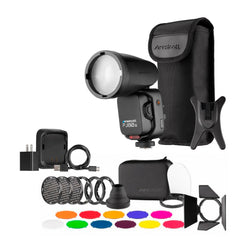 Westcott FJ80 II M Universal Touchscreen 80Ws Speedlight with Multi-Brand Camera Mount Bundle
