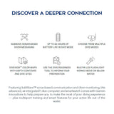 Garmin Descent Mk3i Watch-Style 51mm Dive Computer (Carbon Gray, Black Band) Bundle