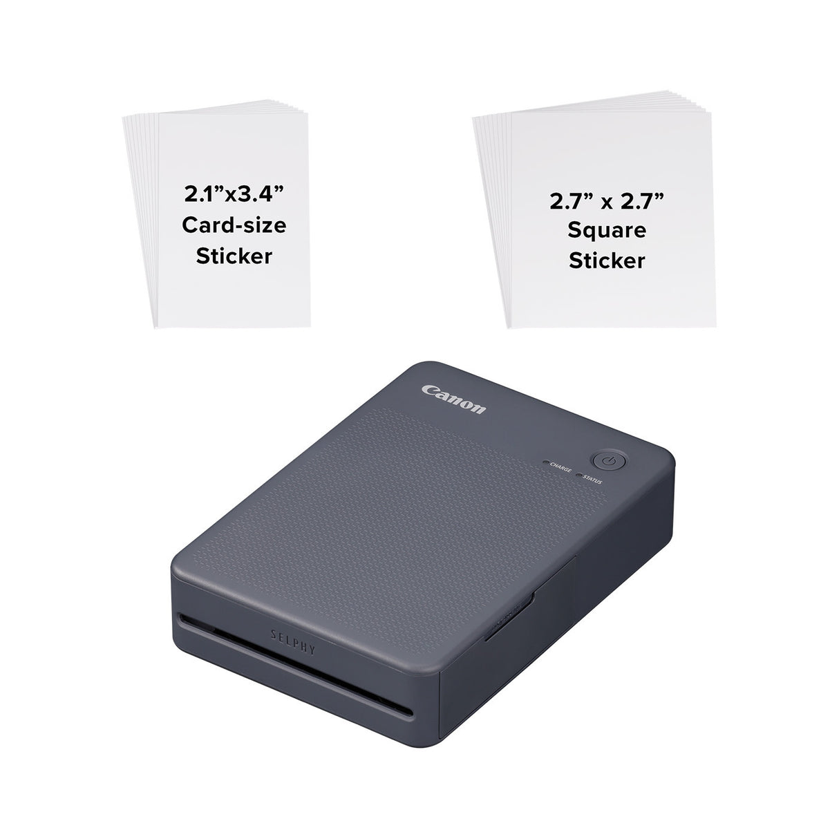 Canon SELPHY QX20 Compact Photo Printer (Dark Gray)