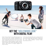 Blackmagic Design Pocket 4K Cinema Camera with DG Vario-Elmarit Lens and Battery (2-Pack) Bundle