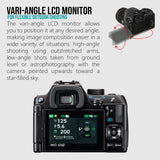 Pentax KF DSLR Camera Kit (Black) with PENTAX DA L 18 to 55mm F3.5-5.6 AL WR Lens Bundle