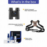 Zeiss Conquest HDX 10x32 Binocular with 90 Percent Light Transmission (Black) Bundle