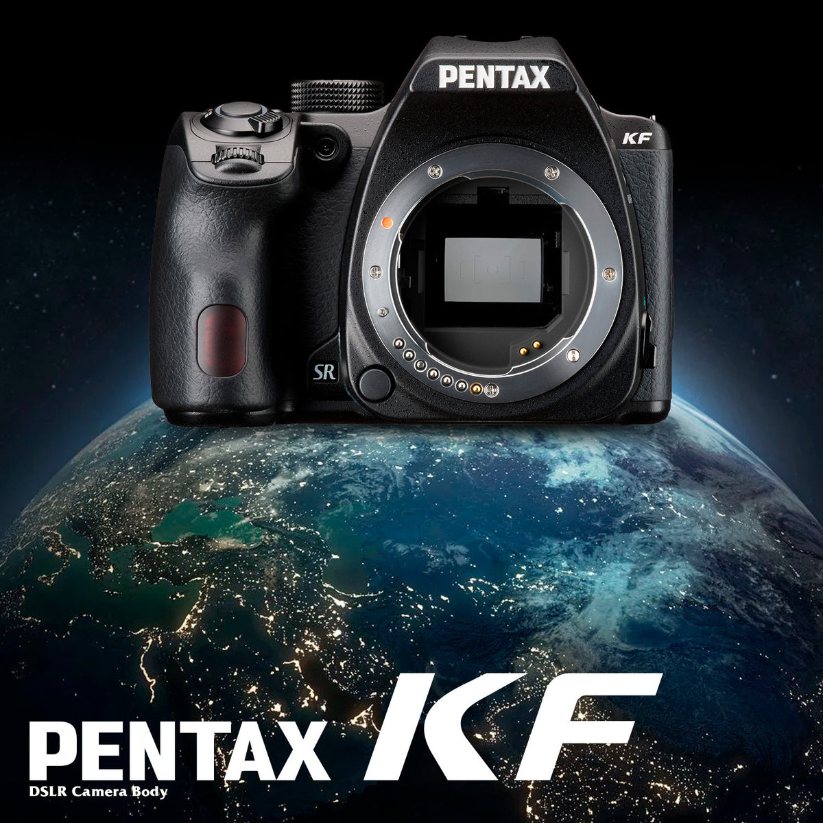 Pentax KF DSLR Camera Body (Black) with Pentax 35mm DA L f2.4 AL Lens and System Gadget Bag Bundle