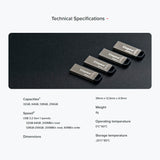Kingston 128GB DataTraveler Kyson USB 3.2 Gen 1 Metal Flash Drive (10-Pack) Bundle