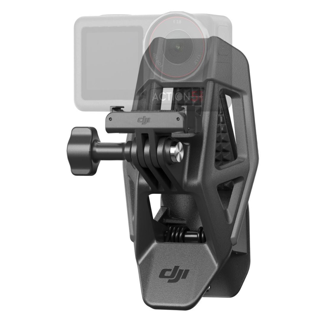 DJI Osmo Helmet Chin Mount Clip for Secure Mounting Compatible with Osmo Action 5 Pro Camera