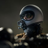 DJI Osmo Helmet Chin Mount Clip for Secure Mounting Compatible with Osmo Action 5 Pro Camera