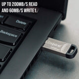 Kingston 128GB DataTraveler Kyson USB 3.2 Gen 1 Metal Flash Drive (20-Pack) Bundle