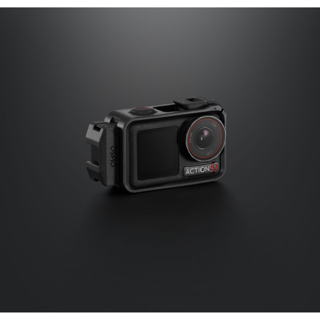 DJI Osmo Action Cold Shoe Expansion Kit with Compact Space-Saving Design for Osmo Action 5 Pro