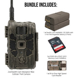 Stealth Cam 40MP Deceptor Max Cellular Trail Camera 2-Pack with Fieldmax Lithium 2-Pack Bundle