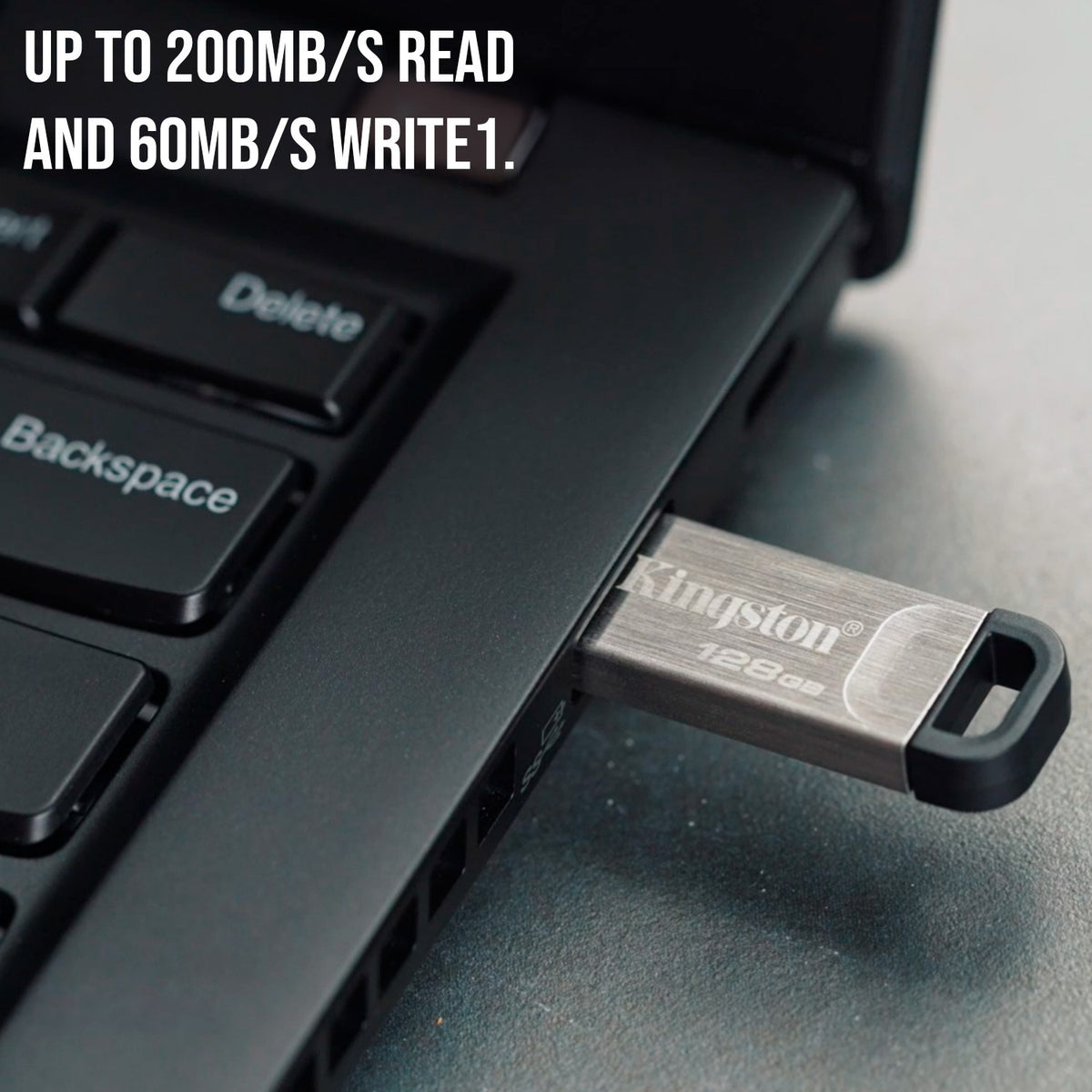 Kingston 128GB DataTraveler Kyson 200MB/s Read 60MB/s Write Speed Flash Drive