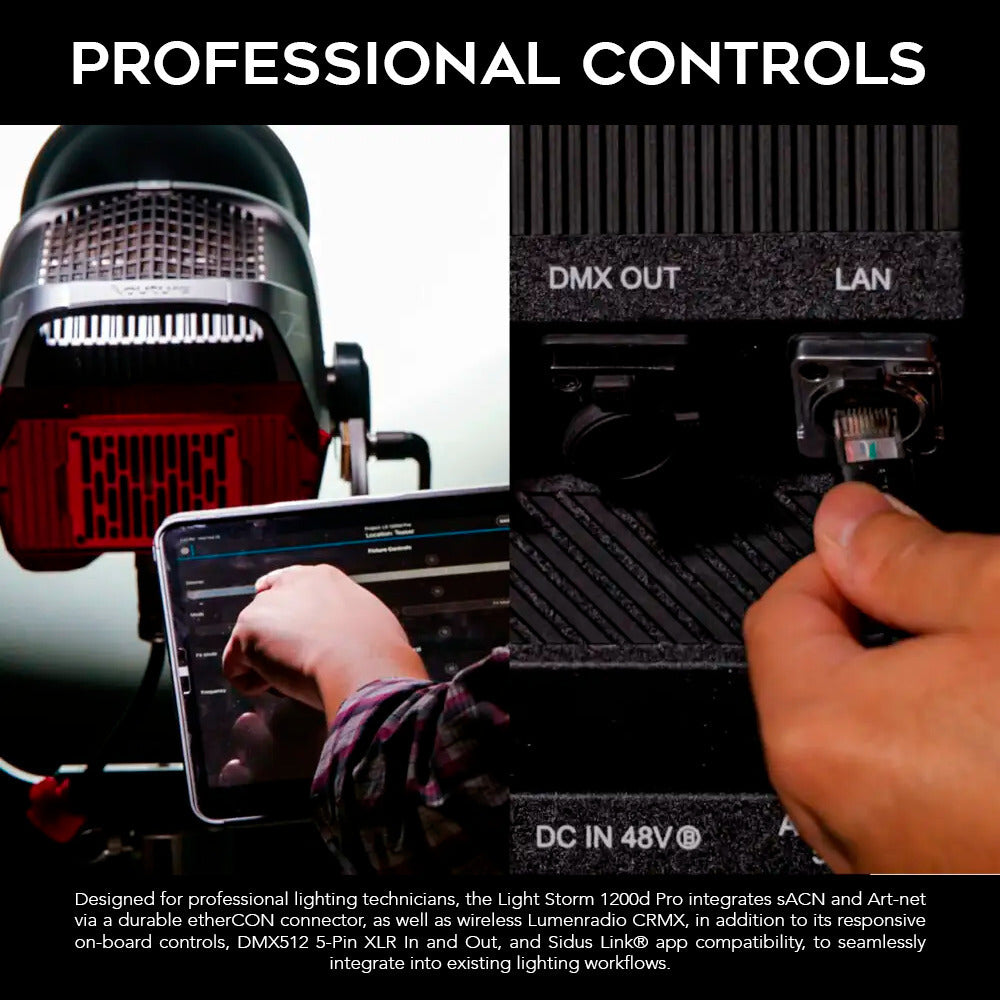 Aputure LightStorm LS 1200d Pro LED Light